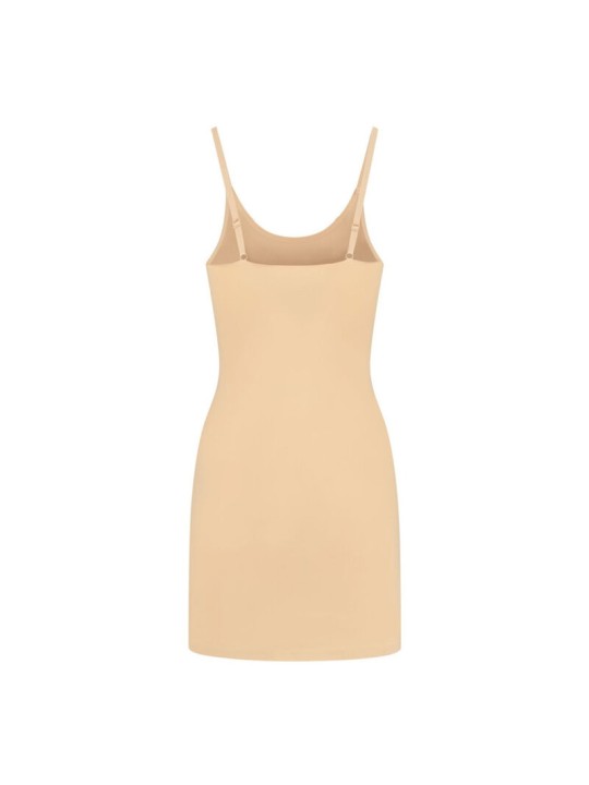 BYE-BRA - SINGLE VESTIDO INVISIBLE BEIGE TALLA XXL