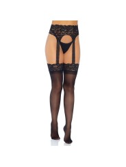 LEG AVENUE - MEDIAS CON LIGUERO OPACAS TALLA ÚNICA