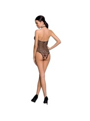 PASSION - VROUW BS087 ZWARTE BODYSTOCKING ONE SIZE