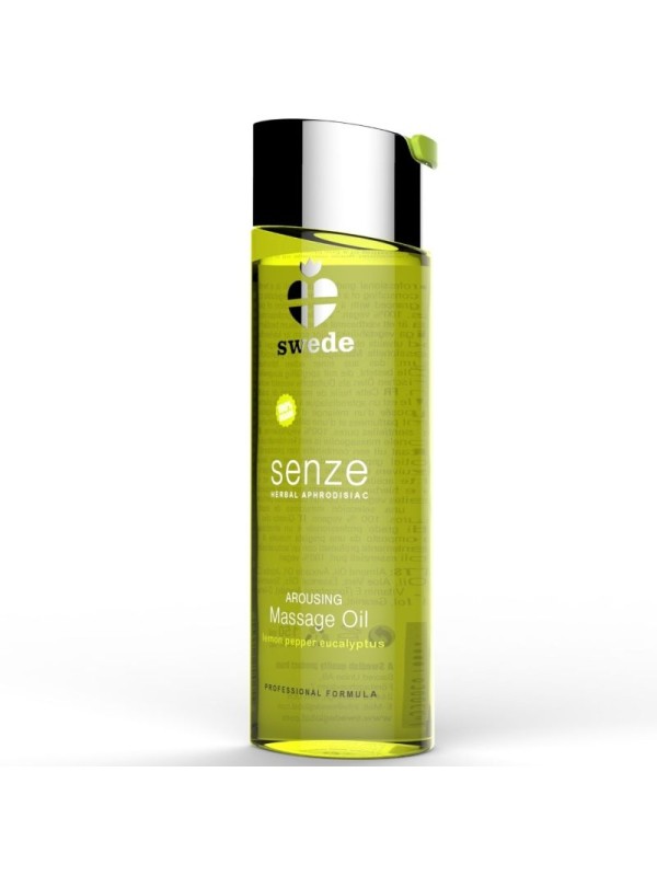 SWEDE - KRUIDEN AFRODISIACUM OPWINDENDE MASSAGE OLIE 150 ML