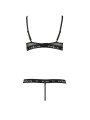 PASSION - KYOUKA TWEEDELIGE SET ZWART S/M