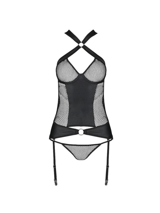 PASSION - AMANDA KORSET ECO LEER L/XL
