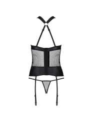 PASSION - AMANDA CORSET ECOLOGICAL LEATHER L/XL