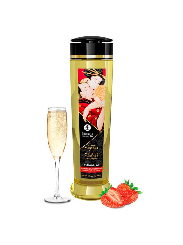SHUNGA - EROTIC ROMANCE MASSAGE OIL 240 ML