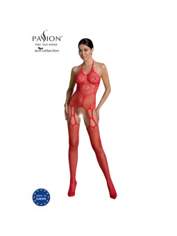 PASSION - ECO COLLECTION BODYSTOCKING ECO BS002 ROT