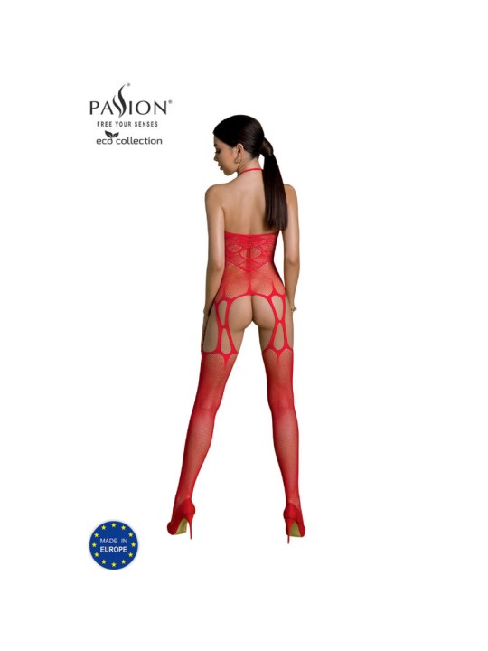 PASSION - ECO COLLECTIE BODYSTOCKING ECO BS002 ROOD