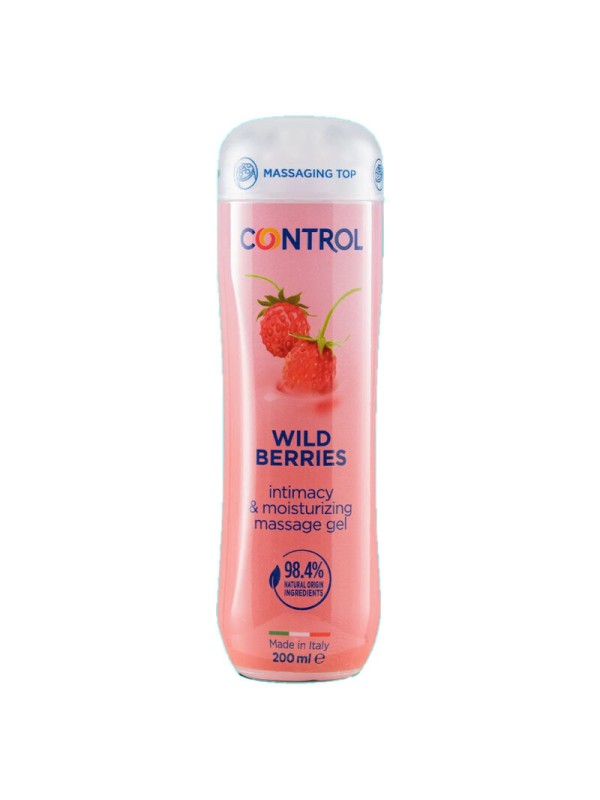 CONTROL - GEL DE MASSAGEM 3 EM 1 BAGAS SELVAGENS 200 ML