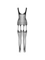 PASSION - ECO COLLECTION BODYSTOCKING ECO BS007 BLACK