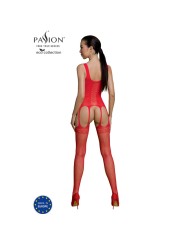 PASSION - COLEO ECO BODYSTOCKING ECO BS007 VERMELHO