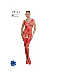 PASSION - ECO COLLECTION BODYSTOCKING ECO BS014 RED