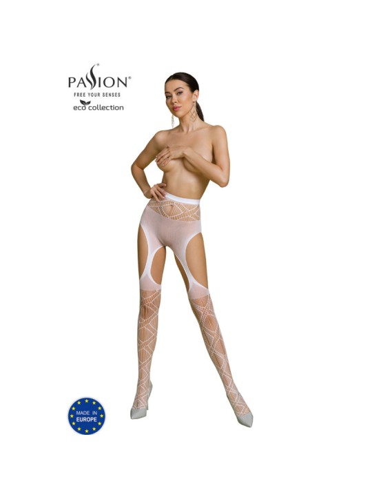 PASSION - BODYSTOCKING ECO COLLECTION ECO S005 BLANC