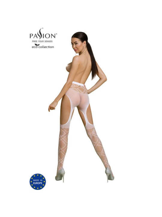PASSION - BODYSTOCKING ECO COLLECTION ECO S005 BLANC