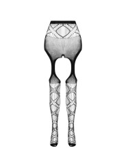 PASSION - COLLEZIONE ECO BODYSTOCKING ECO S005 BIANCO
