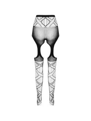 PASSION - COLLEZIONE ECO BODYSTOCKING ECO S005 BIANCO