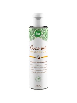 INTT - ÓLEO DE MASSAGEM VEGANO DOCE COM RELAXANTE SABOR DE COCO