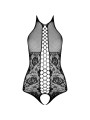 PASSION - BS094 BODYSTOCKING NERO TAGLIA UNICA
