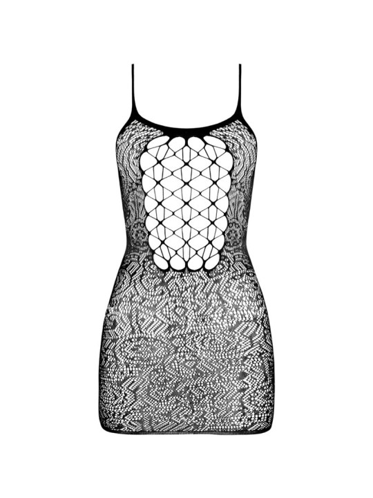 PASSION - BS096 BODYSTOCKING NEGRO TALLA ÚNICA