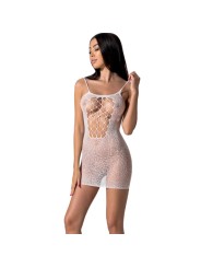PASSION - BS096 BODYSTOCKING BLANCO TALLA ÚNICA