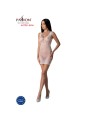 PASSION - BS097 WITTE BODYSTOCKING ÉÉN MAAT