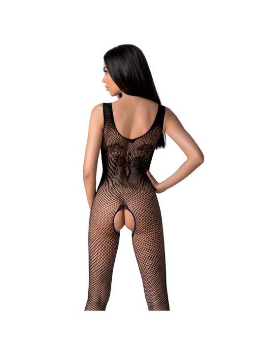 PASSION - BS098 BODYSTOCKING NEGRO TALLA ÚNICA