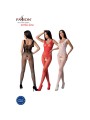 PASSION - BS098 BODYSTOCKING NEGRO TALLA ÚNICA