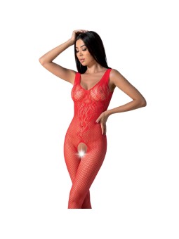 PASSION - BS098 ROTER BODYSTOCKING, EINE GRÖSSE