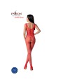 PASSION - BS098 BODYSTOCKING ROJO TALLA ÚNICA