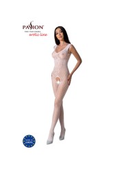 PASSION - BS098 WHITE BODYSTOCKING ONE SIZE