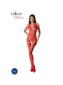 PASSION - BS100 RODE BODYSTOCKING ÉÉN MAAT