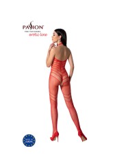 PASSION - BS100 BODYSTOCKING ROUGE TAILLE UNIQUE
