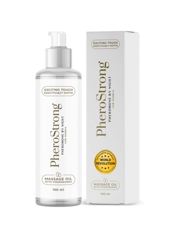 PHEROSTRONG - ACEITE DE MASAJE BY NIGHT PARA MUJER 100 ML