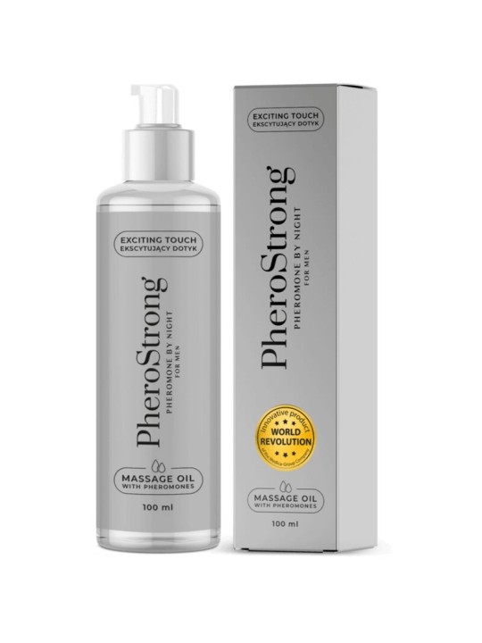 PHEROSTRONG - ÓLEO DE MASSAGEM NOITE PARA HOMEM 100 ML