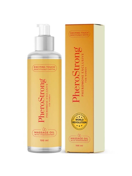 PHEROSTRONG - HUILE DE MASSAGE EXCLUSIVE POUR FEMMES 100 ML