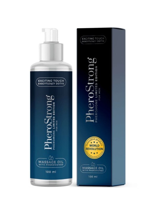 PHEROSTRONG - ÓLEO DE MASSAGEM EDIO LIMITADA HOMEM 100 ML