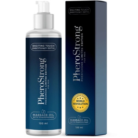 PHEROSTRONG - LIMITED EDITION MASSAGE OLIE VOOR MANNEN 100 ML