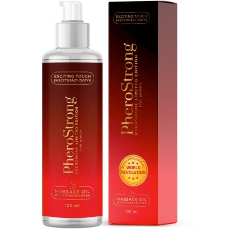PHEROSTRONG - LIMITED EDITION MASSAGE OLIE VOOR VROUWEN 100 ML