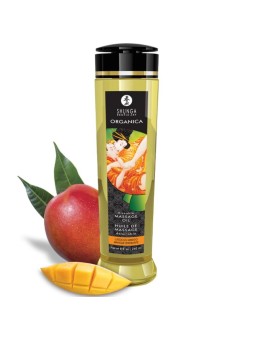 SHUNGA - ACEITE DE MASAJE ORGÁNICO MANGO 240 ML