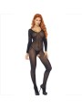 LEG AVENUE - BODYSTOCKING LANGARM SCHWARZ