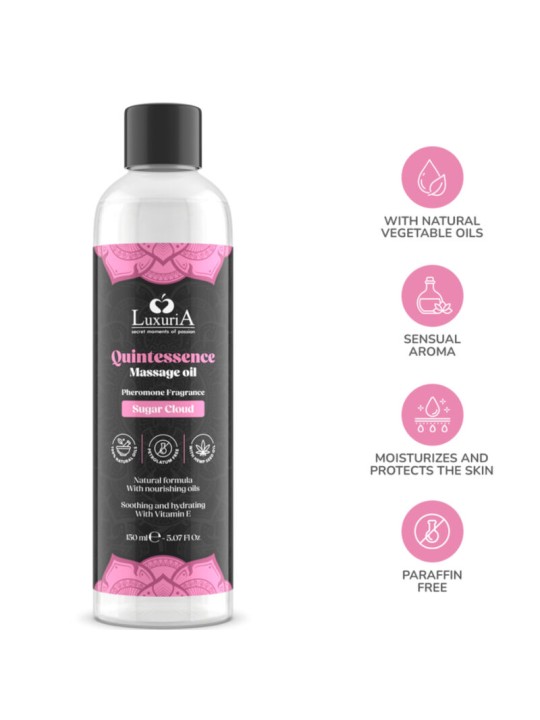 INTIMATELINE LUXURIA - ACEITE DE MASAJES NUBE DE AZÚCAR 150 ML