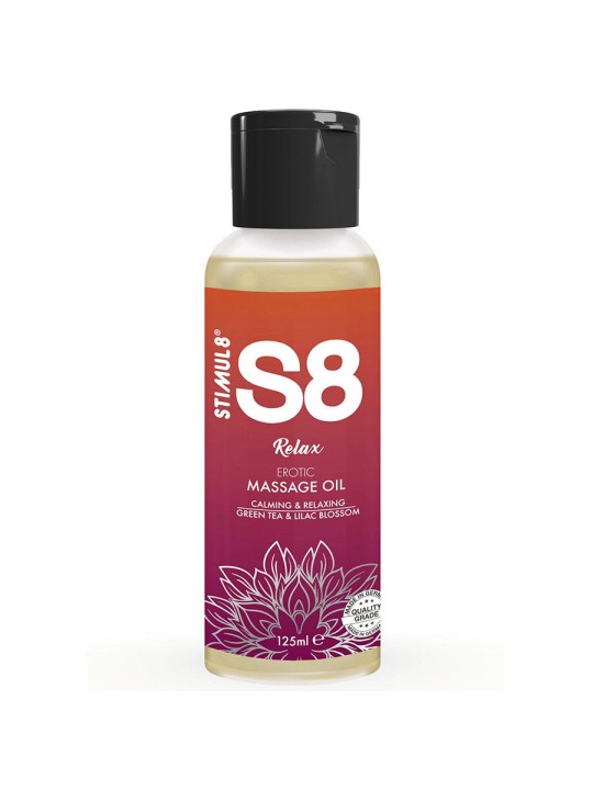 STIMUL8 - S8 RELAX HUILE DE MASSAGE AU THÉ VERT 125 ML