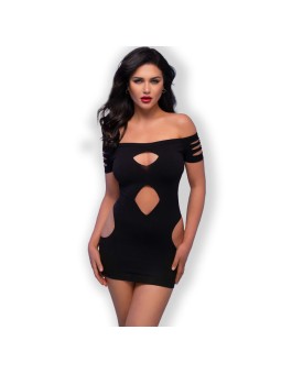 CHILIROSE - CR 4671 ZWARTE JURK S/M