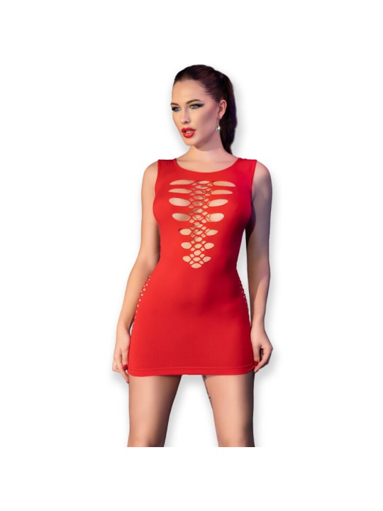 CHILIROSE - ROBE CR 4622 ROUGE S/M