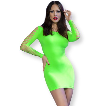 CHILIROSE - CR 4617 GROENE JURK S/M
