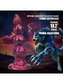 POWER MONSTERS - PRIMAL BEASTLORD ROSA TRANSLÚCIDO FANTASIA DILICONE 2