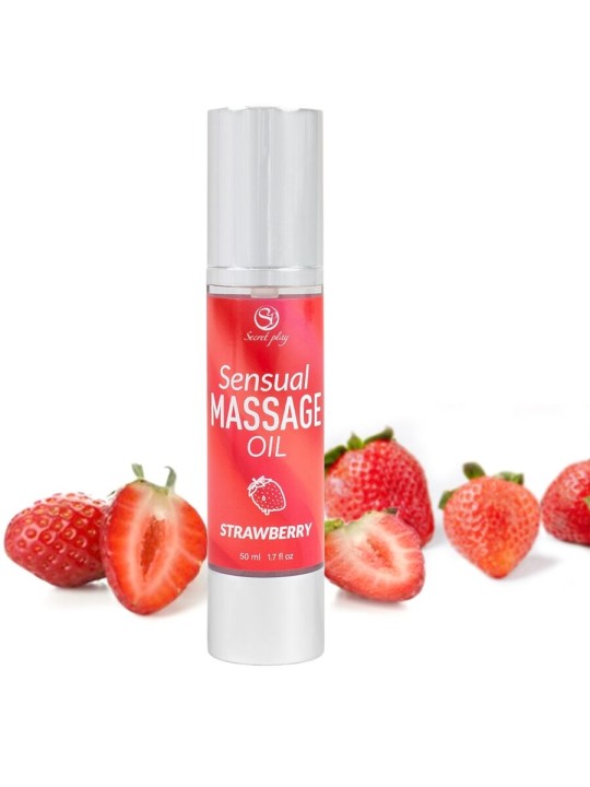 SECRETPLAY - OLIO PER MASSAGGI ALLA FRAGOLA