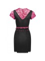 LIVCO CORSETTI FASHION - KUMIKO LC 90428 VESTIDO + CALCINHA PRETA L/XL