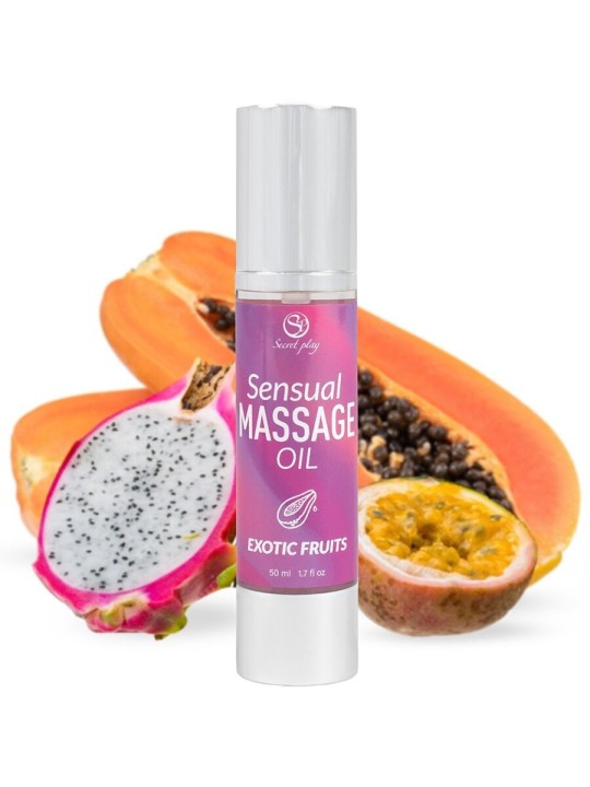 SECRETPLAY - HUILE DE MASSAGE AUX FRUITS EXOTIQUES