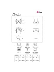 LIVCO CORSETTI FASHION - MORIDAM LC 90552 BH + KOUSENBAND + PANTY ZWAR