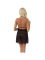 LIVCO CORSETTI FASHION - CAMISA MALVIAMI LC 90625 + CALCINHA PRETA L/X