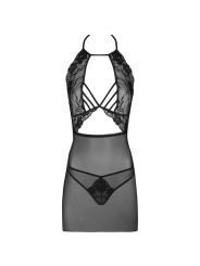 LIVCO CORSETTI FASHION - CAMISA MALVIAMI LC 90625 + CALCINHA PRETA L/X